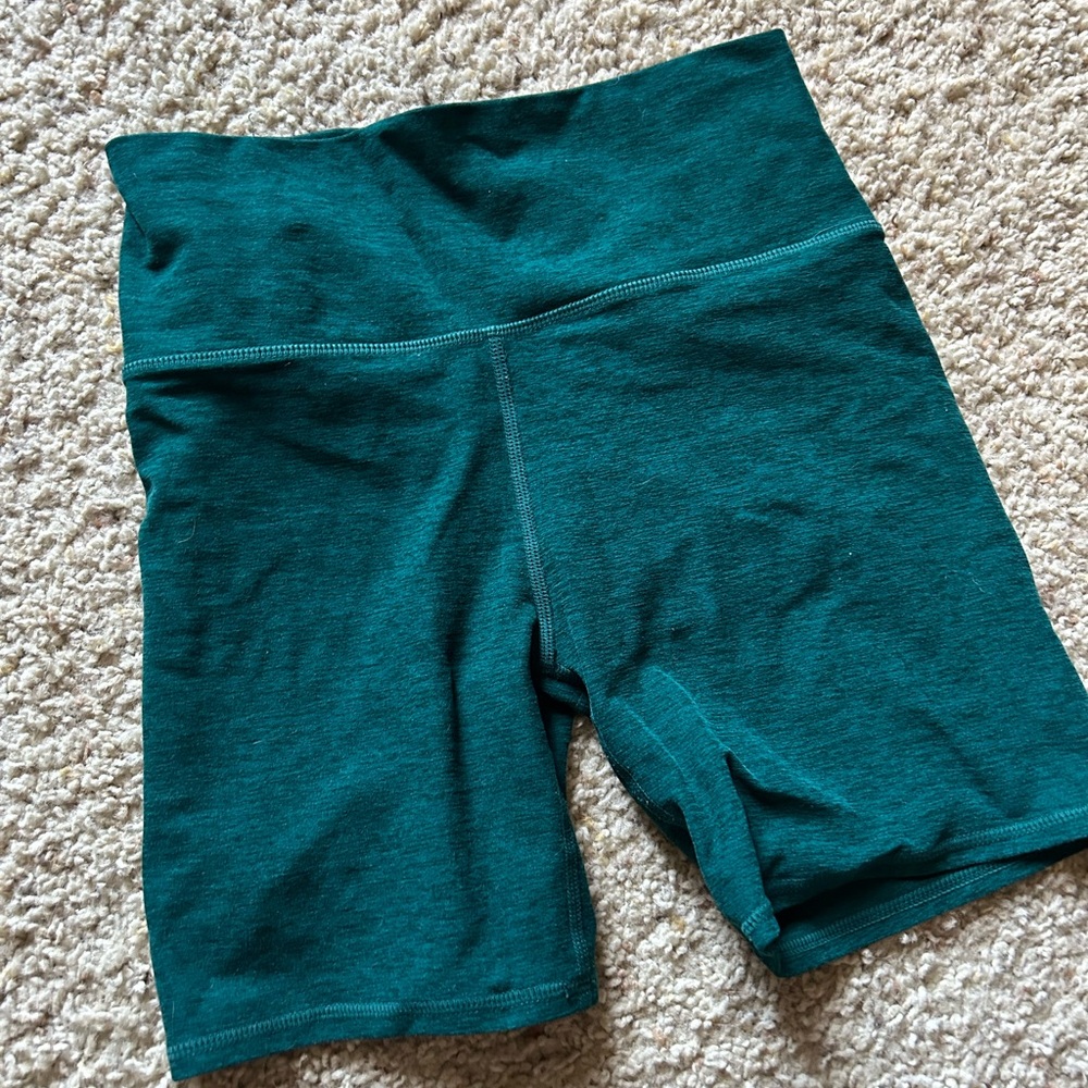 Clean Elevation Vuori shorts in jade